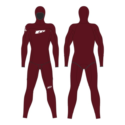 연습용 슈트 Ruby color  suit - 3mm 기성/맞춤 글라이드스킨/BGX