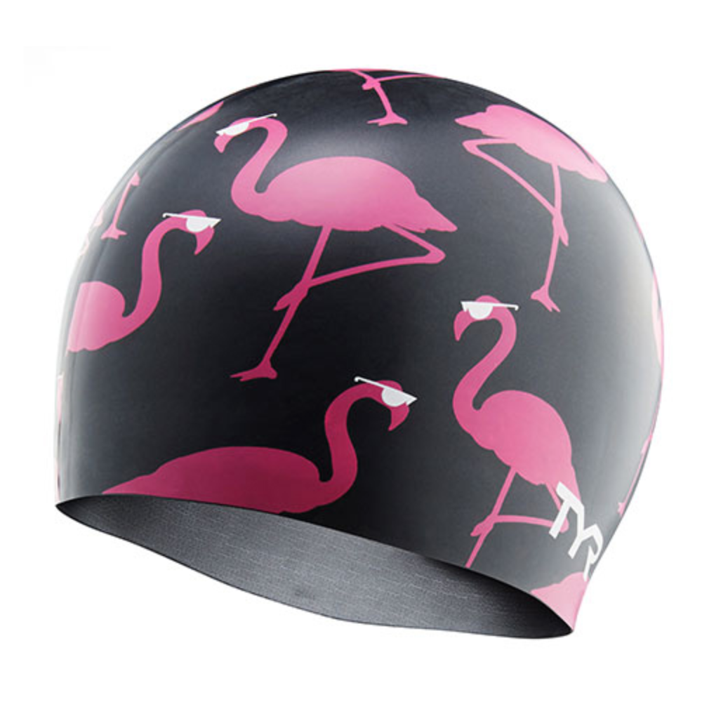 [티어] Pink Flamingo Swim Cap - LCSFLAGO
