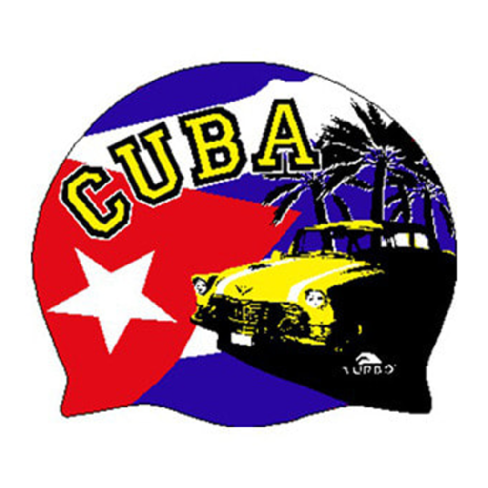 [터보] Swimming cap Cuba Car - 9701683 실리콘 수모